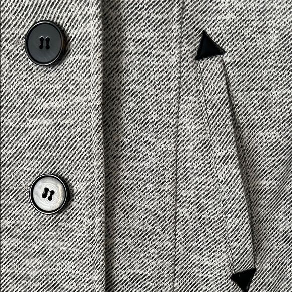 MARKET AND SPRUCE Korben Knit Trench Jacket in Size S - Picture 5 of 13